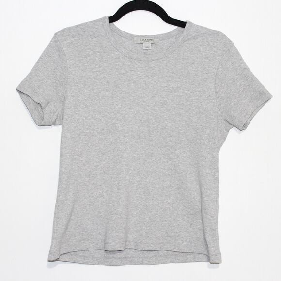 Allsaints Grey Tshirt Top Size Large 100% Cotton - Picture 2 of 6